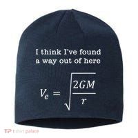 Escape Velocity Gravity Physics Engineer Sustainable Beanie