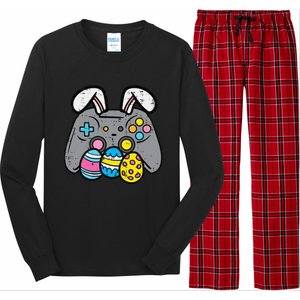 Easter Video Game Bunny Eggs Gaming Gamern Long Sleeve Pajama Set