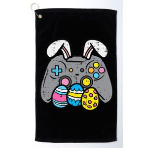 Easter Video Game Bunny Eggs Gaming Gamern Platinum Collection Golf Towel