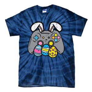 Easter Video Game Bunny Eggs Gaming Gamern Tie-Dye T-Shirt