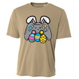 Easter Video Game Bunny Eggs Gaming Gamern Cooling Performance Crew T-Shirt