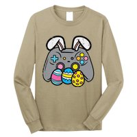 Easter Video Game Bunny Eggs Gaming Gamern Long Sleeve Shirt