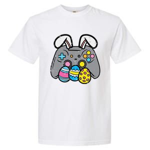 Easter Video Game Bunny Eggs Gaming Gamern Garment-Dyed Heavyweight T-Shirt