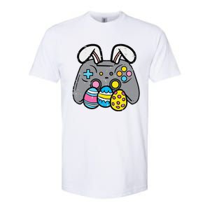 Easter Video Game Bunny Eggs Gaming Gamern Softstyle CVC T-Shirt