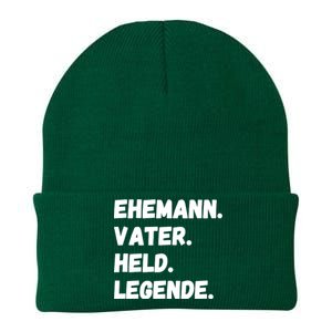 Ehemann Vater Held Legende Knit Cap Winter Beanie