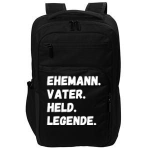 Ehemann Vater Held Legende Impact Tech Backpack