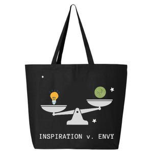 Envy Vs. Inspiration Motivational Confidence Fitness Workout 25L Jumbo Tote