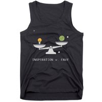 Envy Vs. Inspiration Motivational Confidence Fitness Workout Tank Top