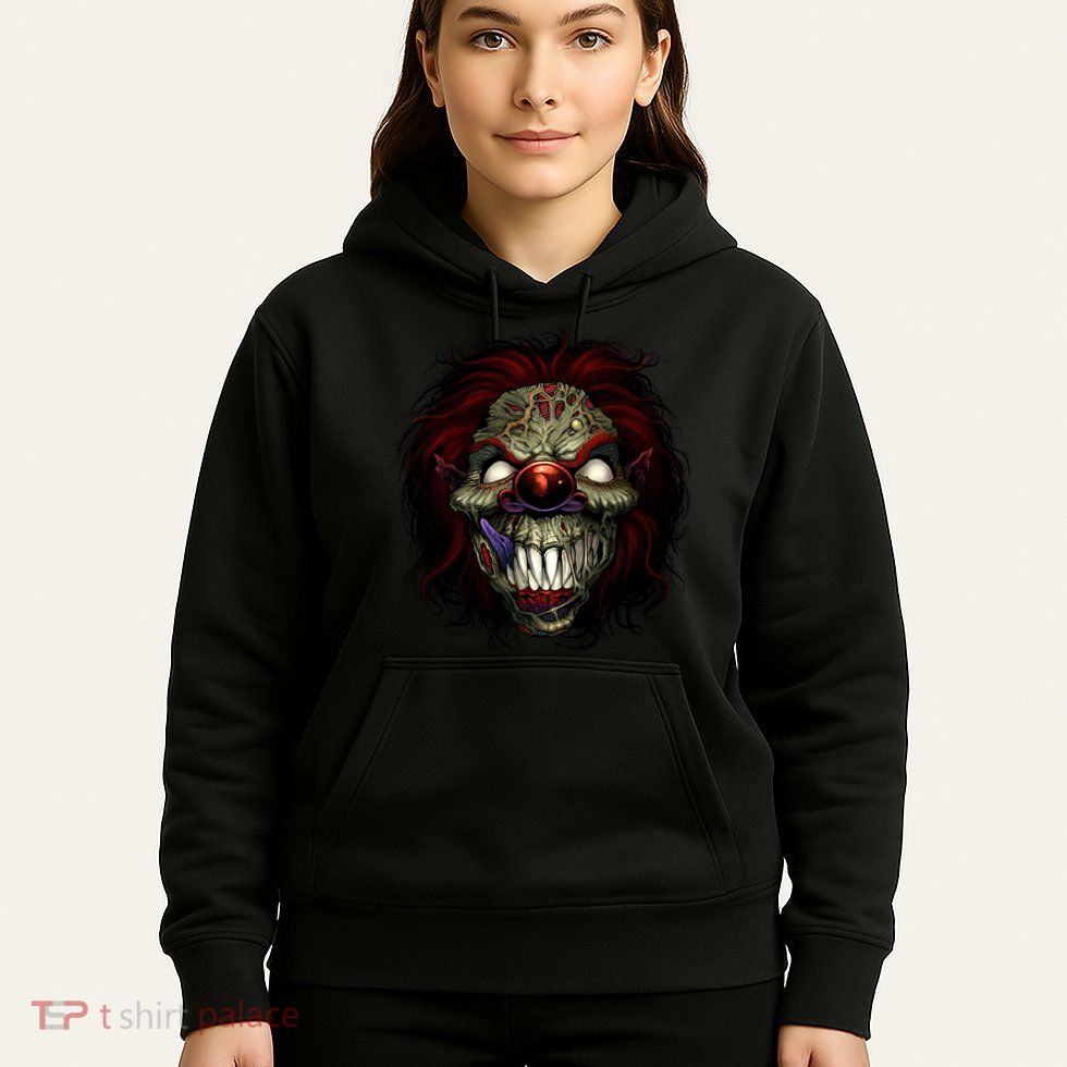Evil Clown Smiling Hoodie
