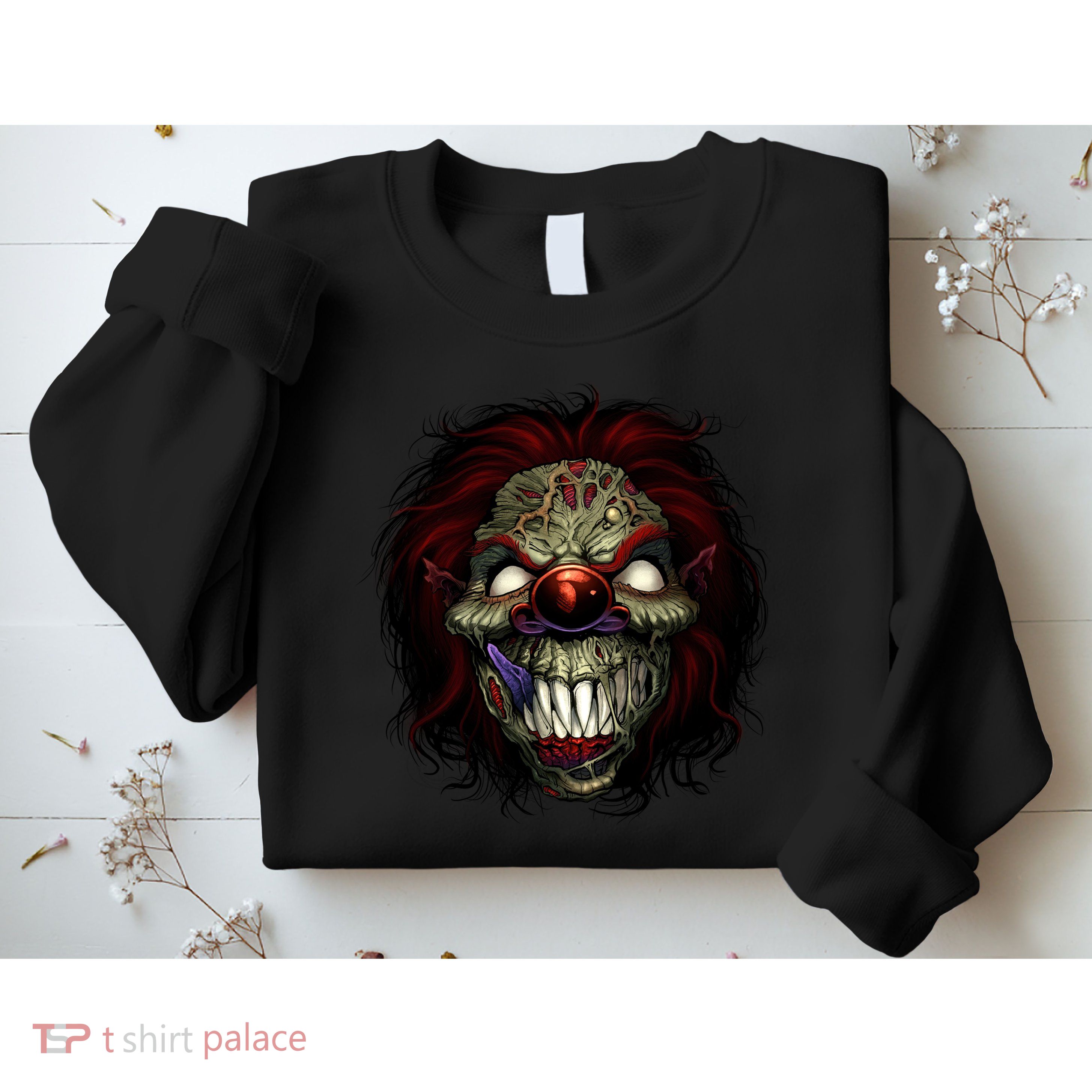 Evil Clown Smiling Sweatshirt