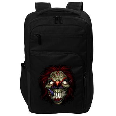 Evil Clown Smiling Impact Tech Backpack