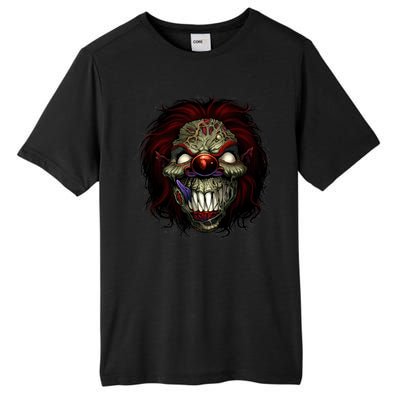 Evil Clown Smiling Tall Fusion ChromaSoft Performance T-Shirt