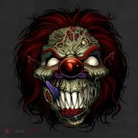 Evil Clown Smiling 11oz C Handle Ceramic Mug