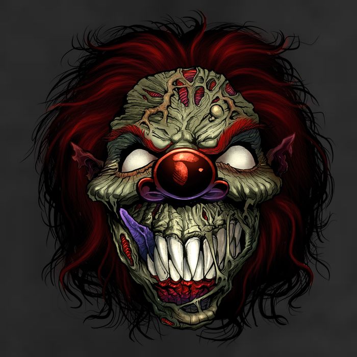 Evil Clown Smiling 15oz Campfire Ceramic Mug