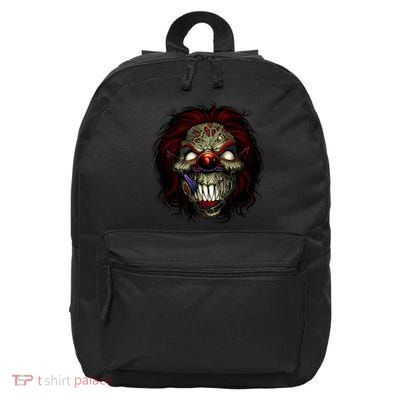 Evil Clown Smiling 16 in Basic Backpack