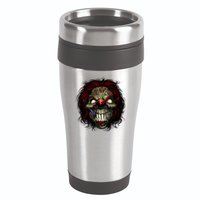 Evil Clown Smiling 16oz Travel Tumbler