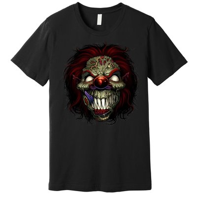 Evil Clown Smiling Premium T-Shirt