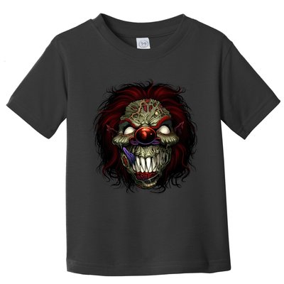 Evil Clown Smiling Toddler T-Shirt