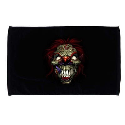 Evil Clown Smiling Microfiber Hand Towel