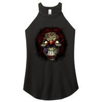 Evil Clown Smiling Women's Perfect Tri Rocker Tank