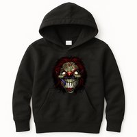Evil Clown Smiling Kids Hoodie