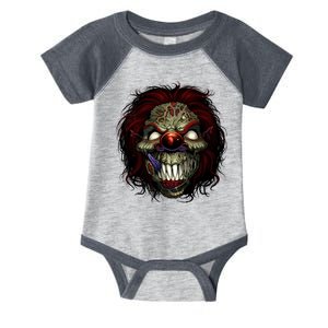 Evil Clown Smiling Infant Baby Jersey Bodysuit