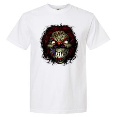 Evil Clown Smiling Garment-Dyed Heavyweight T-Shirt