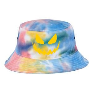 Evil Pumpkin Face Tie Dye Newport Bucket Hat