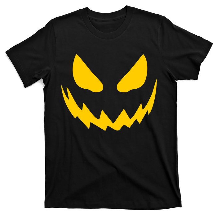 Evil Pumpkin Face T-Shirt