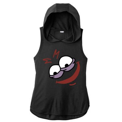 Evil Savage Meme Ladies PosiCharge Tri-Blend Wicking Draft Hoodie Tank