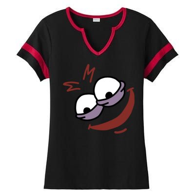 Evil Savage Meme Ladies Halftime Notch Neck Tee