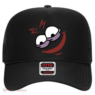 Evil Savage Meme High Crown Mesh Back Trucker Hat
