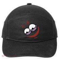 Evil Savage Meme 7-Panel Snapback Hat
