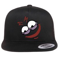 Evil Savage Meme Flat Bill Trucker Hat