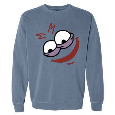 Evil Savage Meme Garment-Dyed Sweatshirt