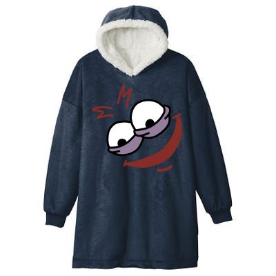 Evil Savage Meme Hooded Wearable Blanket