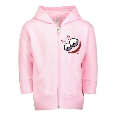 Evil Savage Meme Toddler Zip Fleece Hoodie