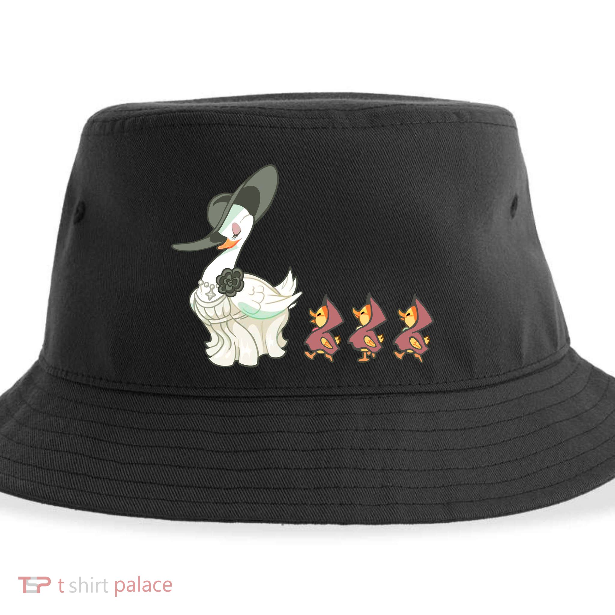 Evil Village Lady Dimitrescu Resident Ducks Sustainable Bucket Hat