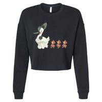 Evil Village Lady Dimitrescu Resident Ducks Cropped Pullover Crew