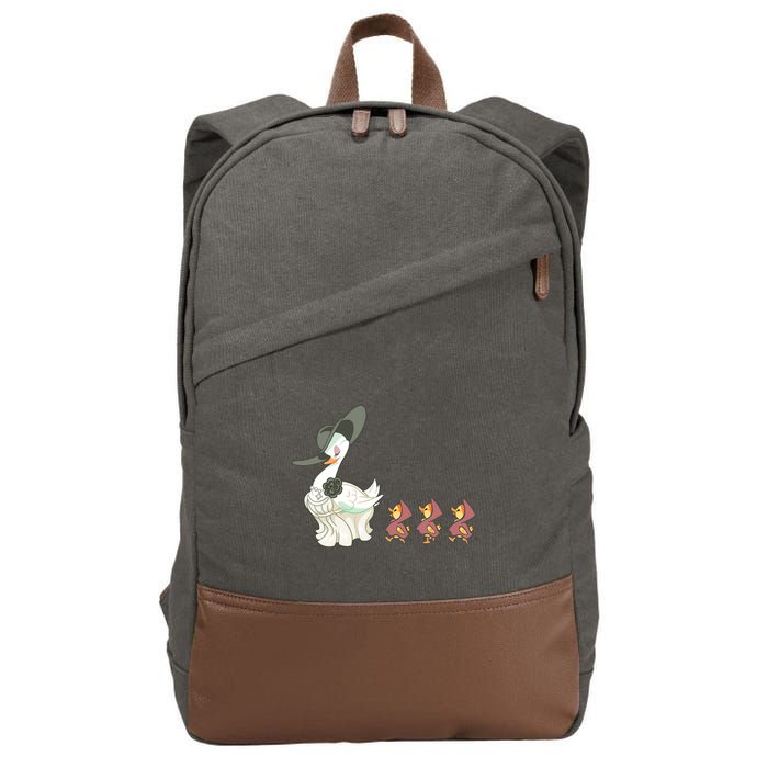 Evil Village Lady Dimitrescu Resident Ducks Cotton Canvas Backpack