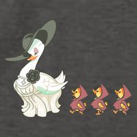 Evil Village Lady Dimitrescu Resident Ducks Vector Backpack