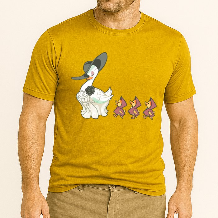 Evil Village Lady Dimitrescu Resident Ducks Cooling Performance Crew T-Shirt