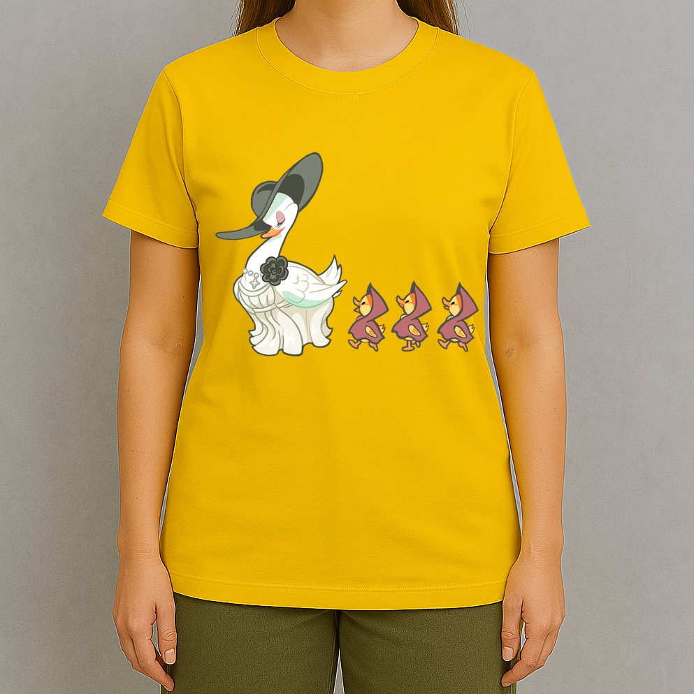 Evil Village Lady Dimitrescu Resident Ducks T-Shirt