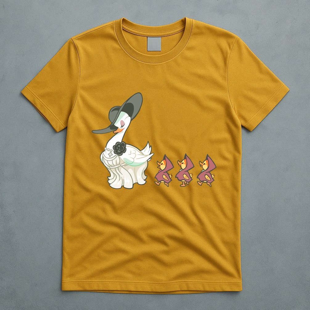 Evil Village Lady Dimitrescu Resident Ducks T-Shirt