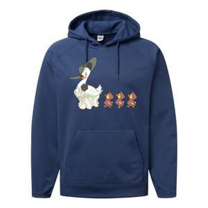 Evil Village Lady Dimitrescu Resident Ducks Performance Fleece Hoodie