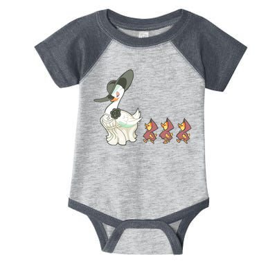 Evil Village Lady Dimitrescu Resident Ducks Infant Baby Jersey Bodysuit