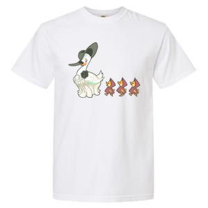 Evil Village Lady Dimitrescu Resident Ducks Garment-Dyed Heavyweight T-Shirt