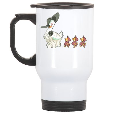 Evil Village Lady Dimitrescu Resident Ducks Stainless Steel Travel Mug