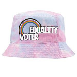 Equality Voter Lgbt Pride Tie-Dyed Bucket Hat