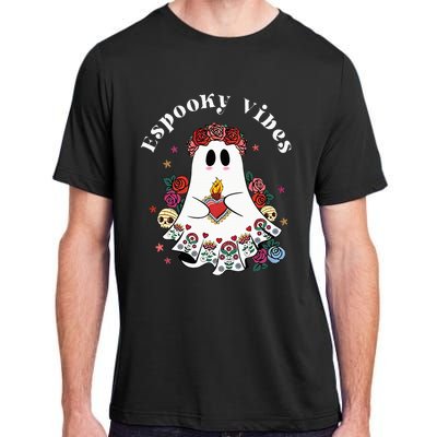 Espooky Vibes Maestra Halloween Spanish Mexican Teacher Adult ChromaSoft Performance T-Shirt